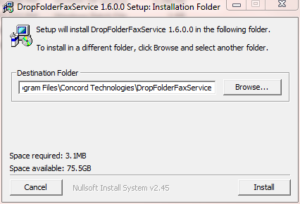 install step 1