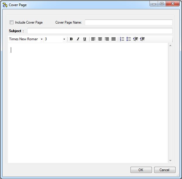 Print 2 Fax-Cover Page